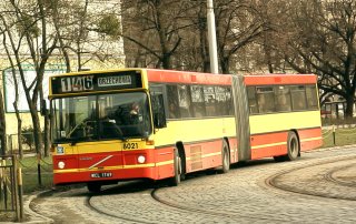 Volvo #8021 jako linia 146, ul. Peronowa