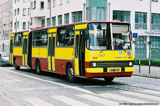 Ikarus #5317 jako linia 144, ul. Zielińskiego
