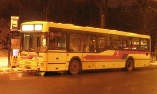 Gniot #9540 jako linia 113, pętla Krzyki