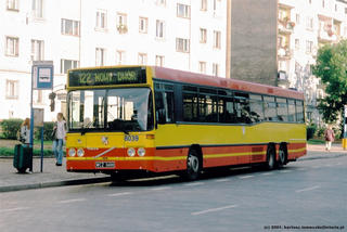 Volvo #8039 jako linia 122, ul. Dworcowa