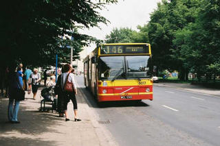 Volvo #8017 jako linia 146, ul. Ślężna