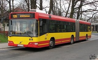 Volvo 8118 jako linia 126 na pętli 