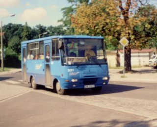 Autosanik #321 jako linia 617