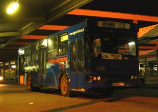 M11 #6125 jako linia 246, Dworzec Centralny PKS