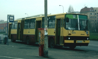 Ikarus #5279 jako linia 146, al. Armii Krajowej