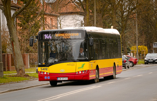 Solaris #5402 jako linia 144, ul. Sudecka.