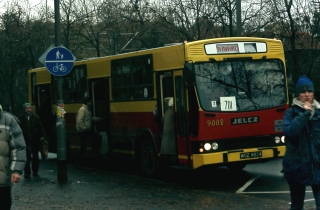 120M #9002 jako zatramwaj linii 701, ul. Wróblewskiego