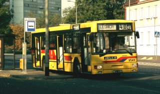 Gniot #9549 jako linia 403, pl. Solidarności