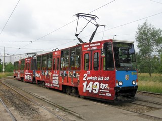Skład 2546+2547 na pętli Poświętne, 19.06.2015 r. 