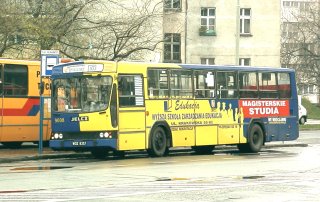 120M #9008 jako linia 103, pl. Solidarności