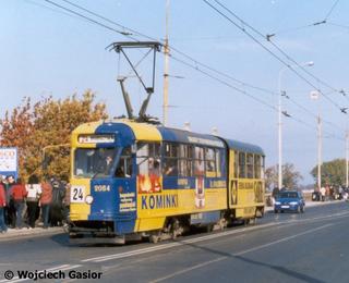 102Na #2084 jako linia 24, ul. Osobowicka