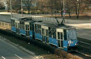 Skład 2286+2287 jako linia 3, ul. Legnicka