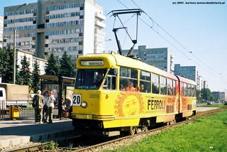 102Na #2070 jako linia 20, pl. Strzegomski