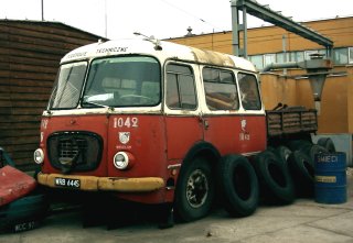 Ex-techniczny ogórek #1042, zajezdnia Borek
