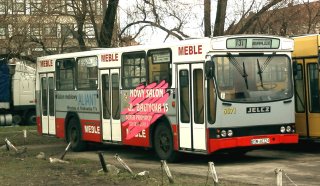 M11 #6071 jako linia 131 w czasie garażowania, pl. Grunwldzki