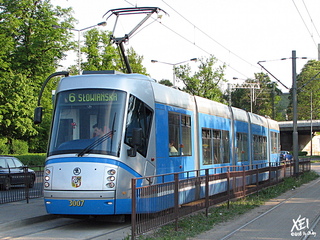 Škoda 3007 jako linia 6, pętla 