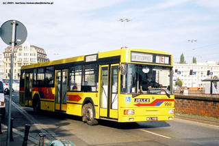 Gniot #9560 jako linia E, ul. Oławska