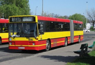 Volvo B10MA #8018 na linii 132, Nowy Dwór, 2009.04.21