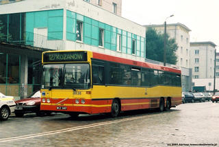 Volvo #8038 jako linia 127, ul. Tęczowa
