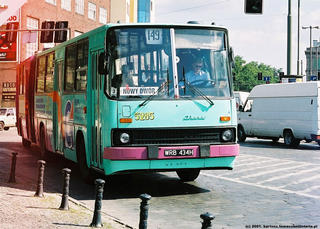 Ikarus #5285 jako linia 149, pl. Orląt Lwowskich