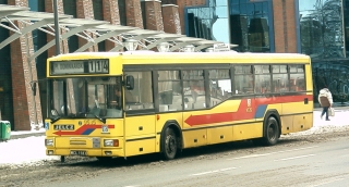 Gniot #9535 jako linia 114, pl. Dominikański