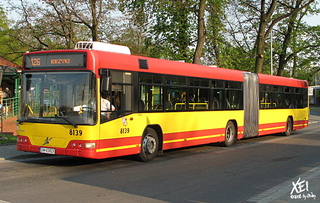 Volvo 8139 jako linia 126, pętla 