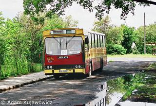 M11 #6074 jako zatramwaj 714, pętla Osobowice
