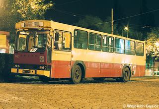 M11 #6103 jako zatramwaj 734, pętla Oporów