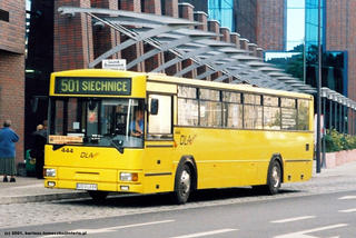 DLA #444 jako linia 501, pl. Dominikański