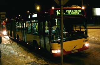 Volvo #8096 jako linia 146, ul. Borowska
