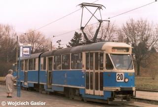 102Nd #2093 jako linia 20, pętla Oporów