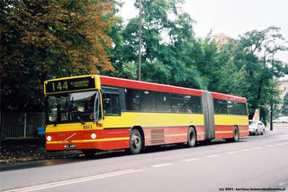 Volvo #8013 jako linia 144, ul. Zielińskiego
