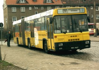 M180 #8007 jako linia 128, pętla Kromera