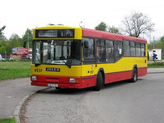 Krótki Jelcz #9537 na linii 139, Nowy Dwór, 2010.05.04