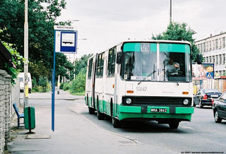 Ikarus #5247 jako linia 126, ul. Skarbowców