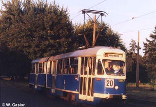 102Na #2067 jako linia 20, ul. Grabiszyńska