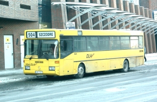 Mercedes #524 jako linia 504, pl. Dominikański