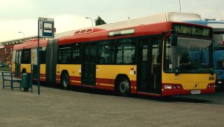 Volvo #8088 jako linia 146, al. Armii Krajowej