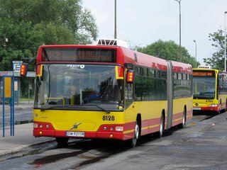 Volvo #8128 na linii 142, Nowy Dwór, 2009.05.31