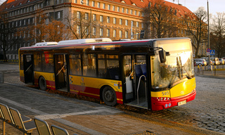 Solaris #5415 jako linia N, ul. Sucha.