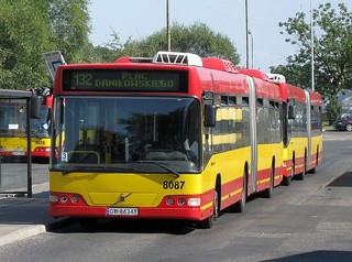 Volvo #8087 na linii 132, Nowy Dwór, 2009.09.09