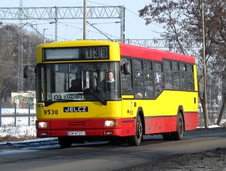Jelcz #9530 na linii 139, ul. Żernicka, 2010.02.16