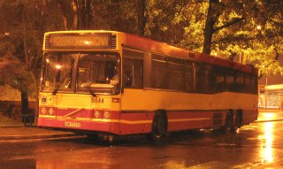 Volvo #8044 jako 126, pętla Krzyki