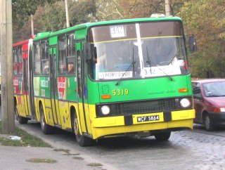Ikarus #5319 jako linia 342, pl. Staszica