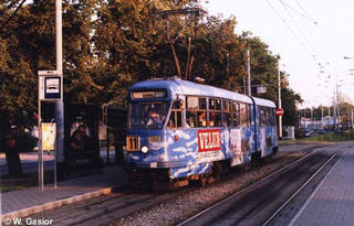 102Na #2078 jako linia 11, ul. Powstańców Śląskich