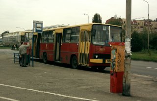 Ikarus #5225 jako linia 146, al. Armii Krajowej