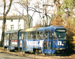 102Na #2055 jako linia E1, pętla Osobowice