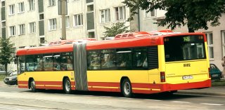Volvo #8082 jako linia 146, ul. Skłodowskiej-Curie