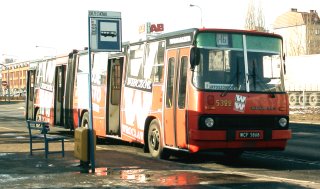 Ikarus #5322 jako linia 146, al. Armii Krajowej