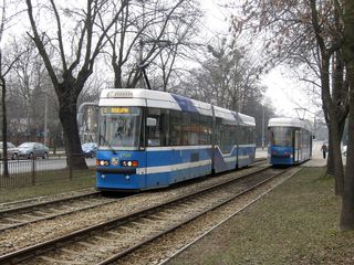 Protram #2709 na linii 2, ul. Z. Wróblewskiego, 2009.03.02